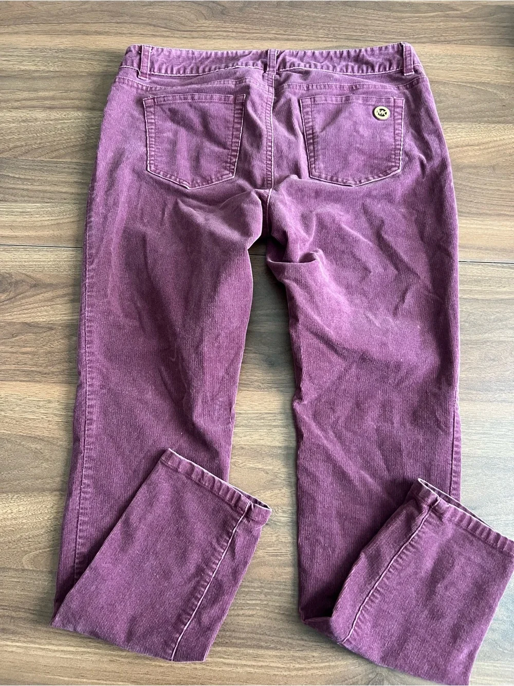 Michael Kors Women's Plum Skinny Corduroy Jeans